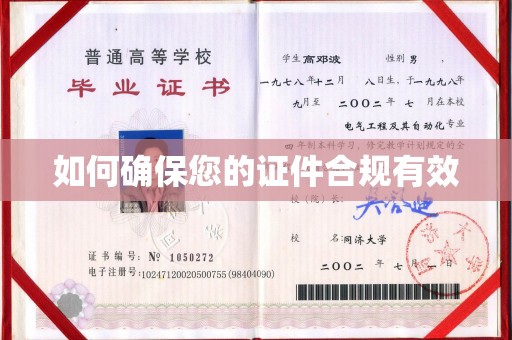 温泉如何确保您的证件合规有效
