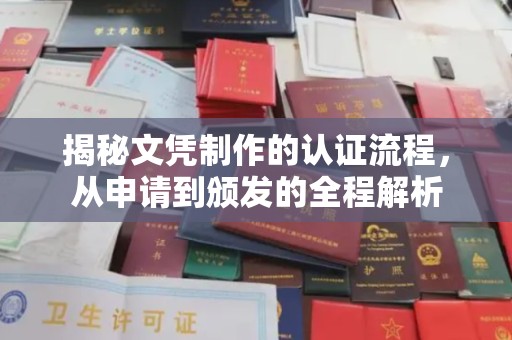 温泉揭秘文凭制作的认证流程，从申请到颁发的全程解析