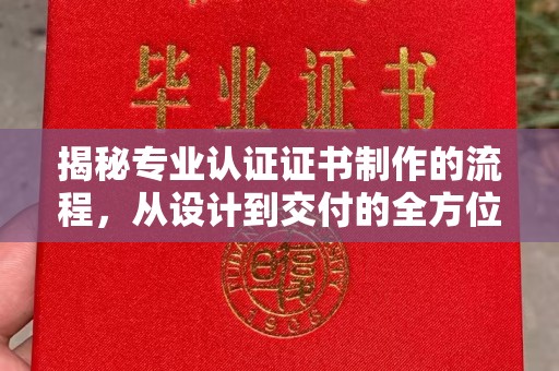 温泉揭秘专业认证证书制作的流程，从设计到交付的全方位指南