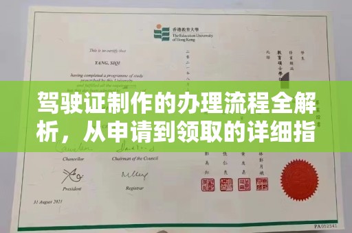 温泉驾驶证制作的办理流程全解析，从申请到领取的详细指南