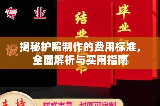 温泉揭秘护照制作的费用标准，全面解析与实用指南