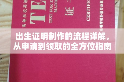 温泉出生证明制作的流程详解，从申请到领取的全方位指南
